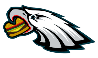 Philadelphia Eagles Fat Logo iron on transfers
